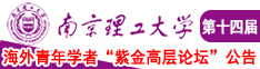 乱论操老骚逼视频南京理工大学第十四届海外青年学者紫金论坛诚邀海内外英才！